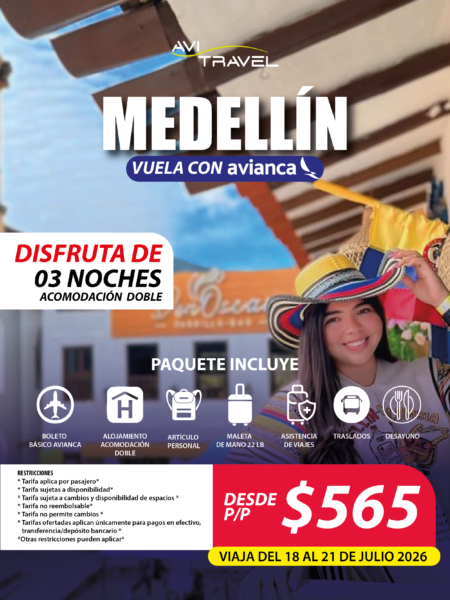 Paquete Medellín